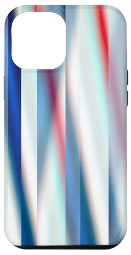 Rotes, weißes und blaues Muster Hülle für iPhone 12 Pro Max von The Patterns Store