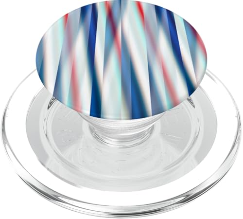 Rotes, weißes und blaues Muster PopSockets PopGrip für MagSafe Rotes, weißes und blaues Muster PopSockets PopGrip für MagSafe von The Patterns Store