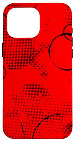 Rotes und schwarzes Muster Hülle für iPhone 16 Pro Max Rotes und schwarzes Muster Hülle für iPhone 16 Pro Max von The Patterns Store