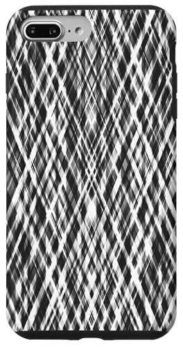 Schwarz-weißes Kreuzmuster Hülle für iPhone 7 Plus/8 Plus Schwarz-weißes Kreuzmuster Hülle für iPhone 7 Plus/8 Plus von The Patterns Store