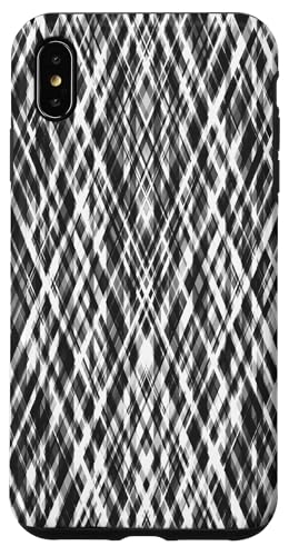 Schwarz-weißes Kreuzmuster Hülle für iPhone XS Max Schwarz-weißes Kreuzmuster Hülle für iPhone XS Max von The Patterns Store