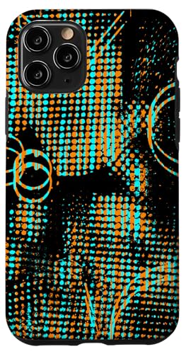 Türkis und Orange Moize Muster Hülle für iPhone 11 Pro Türkis und Orange Moize Muster Hülle für iPhone 11 Pro von The Patterns Store