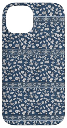 Vintage-Retro-Stil, florales Design in Blau Hülle für iPhone 14 Vintage-Retro-Stil, florales Design in Blau Hülle für iPhone 14 von The Patterns Store