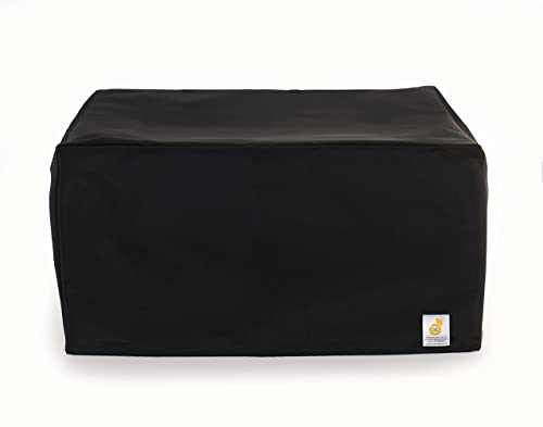 The Perfect Dust Cover LLC Staubschutz Schwarz Nylon Cover für Brother HL-L5200DWT Wireless Laserdrucker Antistatisch, Doppelnaht und Wasserdicht von The Perfect Dust Cover LLC