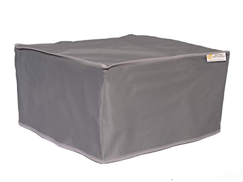 The Perfect Dust Cover LLC Staubschutzhülle, Vinyl, für HP Envy 6055 und HP Envy 6052 All-in-One Drucker, antistatisch, doppelt genäht, wasserdicht, silberfarben von The Perfect Dust Cover LLC