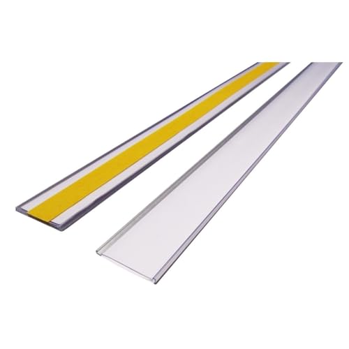 Etikettenhalter, selbstklebend, 38 x 1000 mm von Beaverswood