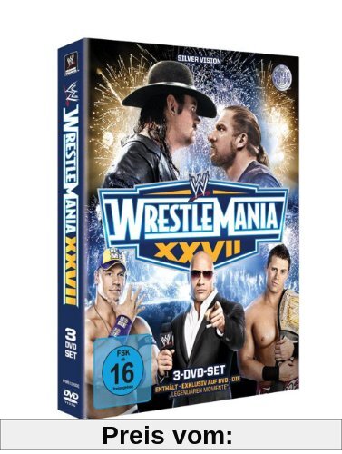 WWE - Wrestlemania 27 [3 DVDs] von The Rock