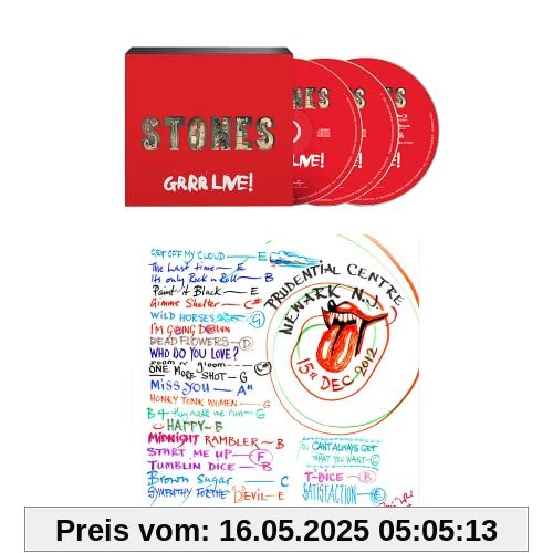 GRRR Live! (Live At Newark / CD+BR) von The Rolling Stones