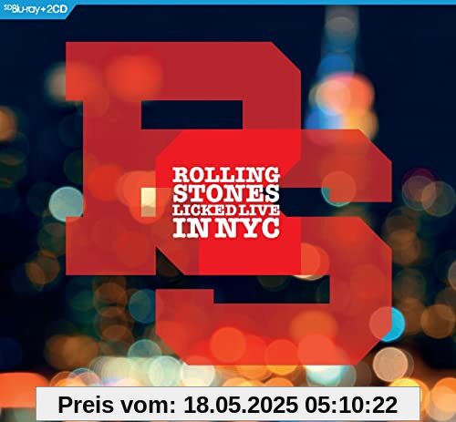Licked Live In NYC (2CD+Blu-Ray) von The Rolling Stones