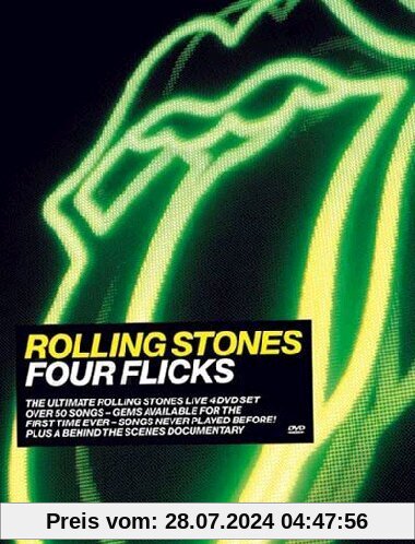 The Rolling Stones - Four Flicks (4 DVDs) von The Rolling Stones