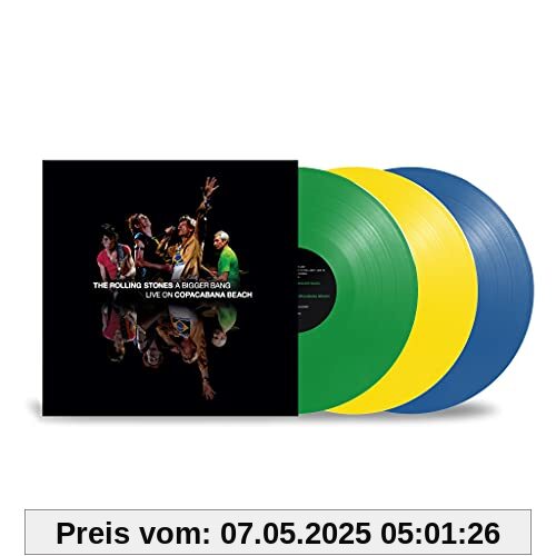 The Rolling Stones: A Bigger Bang, Live on Copacabana Beach 2006 (Ltd. Colour 3LP) [Vinyl LP] von The Rolling Stones