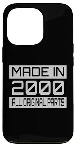 Made in 2000 All Orignal Parts Birthday Decoration Design Hülle für iPhone 13 Pro Made in 2000 All Orignal Parts Birthday Decoration Design Hülle für iPhone 13 Pro von The Sarcastic Crew Co.
