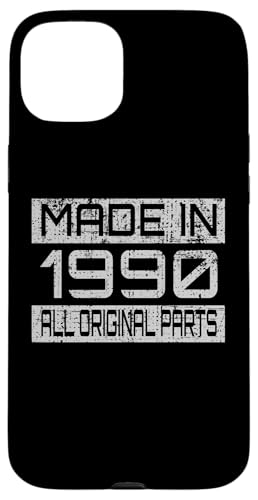 Made in1990 All Orignal Parts Birthday Decoration Design Hülle für iPhone 15 Plus Made in1990 All Orignal Parts Birthday Decoration Design Hülle für iPhone 15 Plus von The Sarcastic Crew Co.