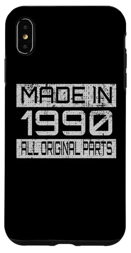 Made in1990 All Orignal Parts Birthday Decoration Design Hülle für iPhone XS Max Made in1990 All Orignal Parts Birthday Decoration Design Hülle für iPhone XS Max von The Sarcastic Crew Co.