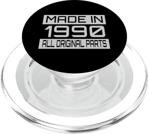 Made in1990 All Orignal Parts Birthday Decoration Design PopSockets PopGrip für MagSafe Made in1990 All Orignal Parts Birthday Decoration Design PopSockets PopGrip für MagSafe von The Sarcastic Crew Co.