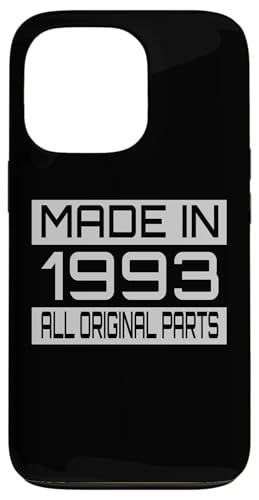 Made in1993 All Orignal Parts Birthday Decoration Design Hülle für iPhone 13 Pro Made in1993 All Orignal Parts Birthday Decoration Design Hülle für iPhone 13 Pro von The Sarcastic Crew Co.