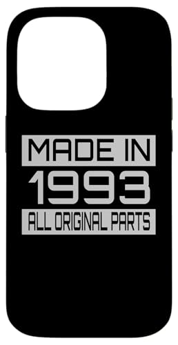 Made in1993 All Orignal Parts Birthday Decoration Design Hülle für iPhone 14 Pro Made in1993 All Orignal Parts Birthday Decoration Design Hülle für iPhone 14 Pro von The Sarcastic Crew Co.