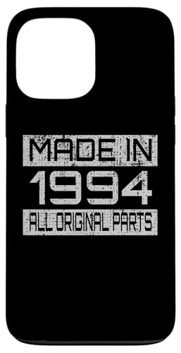 Made in1994 All Orignal Parts Birthday Decoration Design Hülle für iPhone 13 Pro Max Made in1994 All Orignal Parts Birthday Decoration Design Hülle für iPhone 13 Pro Max von The Sarcastic Crew Co.