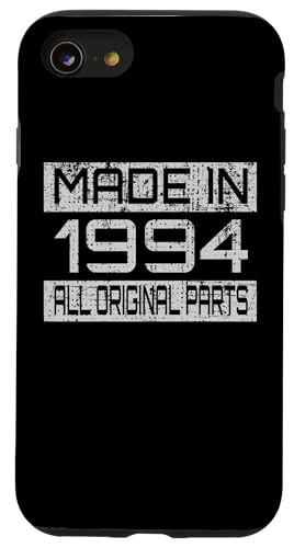 Made in1994 All Orignal Parts Birthday Decoration Design Hülle für iPhone SE (2020) / 7 / 8 von The Sarcastic Crew Co.