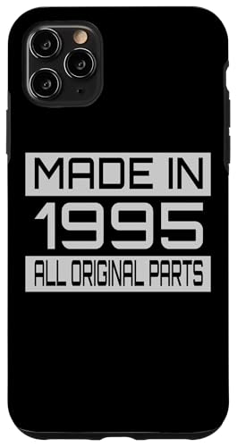 Made in1995 All Orignal Parts Birthday Decoration Design Hülle für iPhone 11 Pro Max Made in1995 All Orignal Parts Birthday Decoration Design Hülle für iPhone 11 Pro Max von The Sarcastic Crew Co.