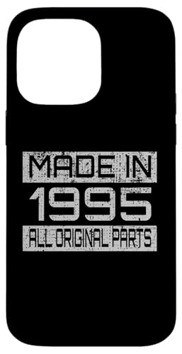 Made in1995 All Orignal Parts Birthday Decoration Design Hülle für iPhone 14 Pro Max Made in1995 All Orignal Parts Birthday Decoration Design Hülle für iPhone 14 Pro Max von The Sarcastic Crew Co.