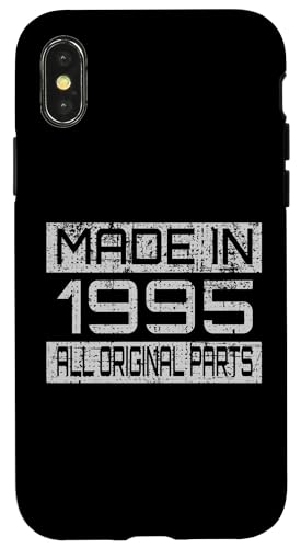 Made in1995 All Orignal Parts Birthday Decoration Design Hülle für iPhone X/XS von The Sarcastic Crew Co.