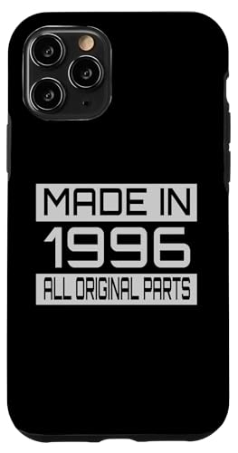 Made in1996 All Orignal Parts Birthday Decoration Design Hülle für iPhone 11 Pro Made in1996 All Orignal Parts Birthday Decoration Design Hülle für iPhone 11 Pro von The Sarcastic Crew Co.