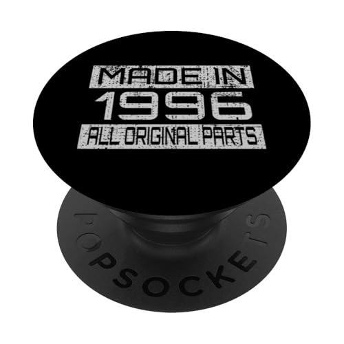 Made in1996 All Orignal Parts Birthday Decoration Design PopSockets Klebender PopGrip Made in1996 All Orignal Parts Birthday Decoration Design PopSockets Klebender PopGrip von The Sarcastic Crew Co.