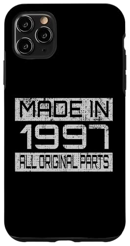 Made in1997 All Orignal Parts Birthday Decoration Design Hülle für iPhone 11 Pro Max Made in1997 All Orignal Parts Birthday Decoration Design Hülle für iPhone 11 Pro Max von The Sarcastic Crew Co.