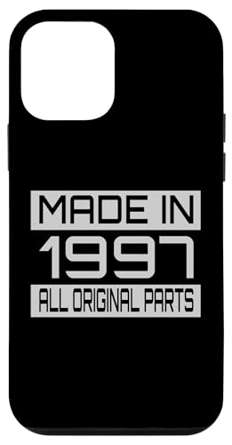 Made in1997 All Orignal Parts Birthday Decoration Design Hülle für iPhone 12 mini Made in1997 All Orignal Parts Birthday Decoration Design Hülle für iPhone 12 mini von The Sarcastic Crew Co.