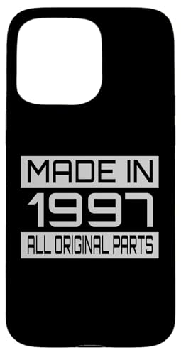 Made in1997 All Orignal Parts Birthday Decoration Design Hülle für iPhone 15 Pro Max Made in1997 All Orignal Parts Birthday Decoration Design Hülle für iPhone 15 Pro Max von The Sarcastic Crew Co.