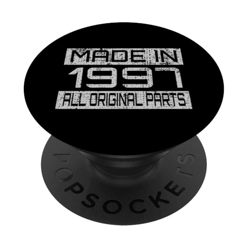 Made in1997 All Orignal Parts Birthday Decoration Design PopSockets Klebender PopGrip Made in1997 All Orignal Parts Birthday Decoration Design PopSockets Klebender PopGrip von The Sarcastic Crew Co.