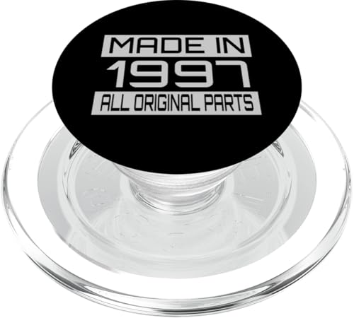 Made in1997 All Orignal Parts Birthday Decoration Design PopSockets PopGrip für MagSafe Made in1997 All Orignal Parts Birthday Decoration Design PopSockets PopGrip für MagSafe von The Sarcastic Crew Co.
