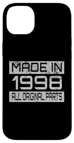 Made in1998 All Orignal Parts Birthday Decoration Design Hülle für iPhone 14 Plus Made in1998 All Orignal Parts Birthday Decoration Design Hülle für iPhone 14 Plus von The Sarcastic Crew Co.