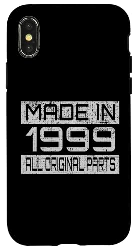 Made in1999 All Orignal Parts Birthday Decoration Design Hülle für iPhone X/XS von The Sarcastic Crew Co.
