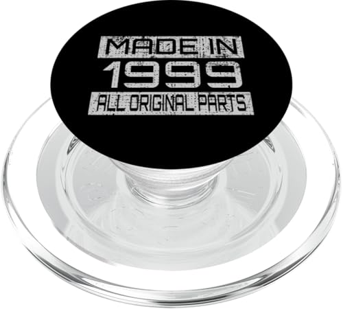 Made in1999 All Orignal Parts Birthday Decoration Design PopSockets PopGrip für MagSafe Made in1999 All Orignal Parts Birthday Decoration Design PopSockets PopGrip für MagSafe von The Sarcastic Crew Co.