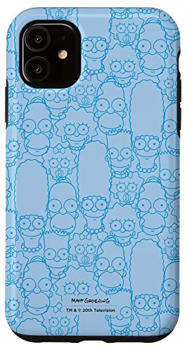 Hülle für iPhone 11 Die Simpsons Springfield-Charaktere drucken von The Simpsons