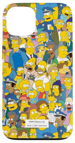 Hülle für iPhone 13 Die Simpsons Springfield-Charaktere drucken von The Simpsons