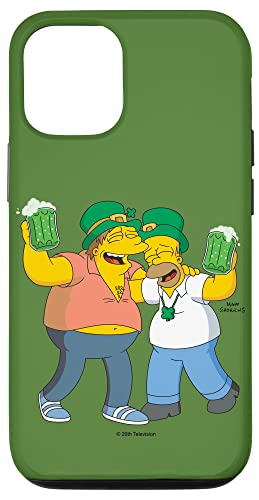 Hülle für iPhone 13 Pro The Simpsons Homer and Barney Cheers to St. Patrick’s Day von The Simpsons