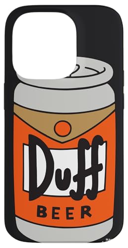 Hülle für iPhone 14 Pro Die Simpsons Duff Bier Schwarz von The Simpsons
