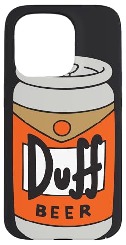 Hülle für iPhone 15 Pro Die Simpsons Duff Bier Schwarz von The Simpsons