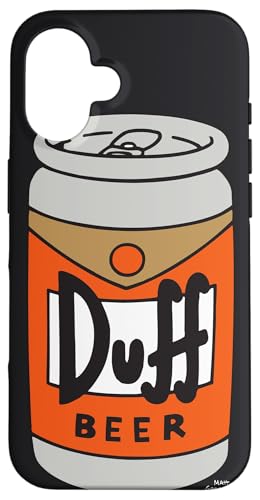 Hülle für iPhone 16 Die Simpsons Duff Bier Schwarz Hülle für iPhone 16 Die Simpsons Duff Bier Schwarz von The Simpsons