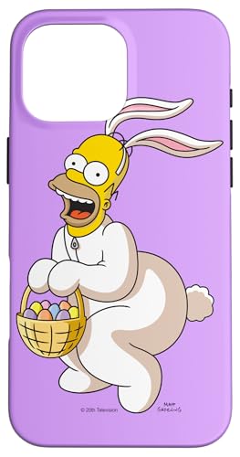 Hülle für iPhone 16 Pro Max The Simpsons Homer Simpson Easter Bunny von The Simpsons