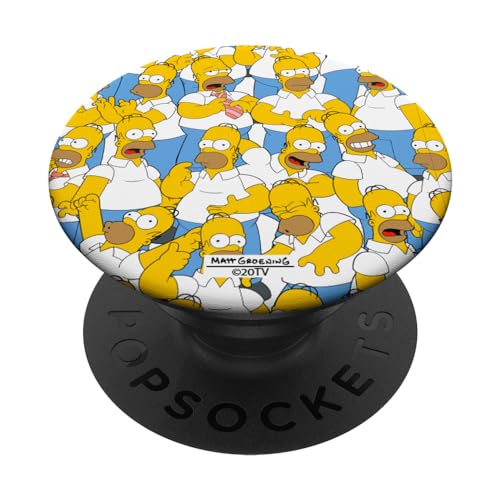 The Simpsons Homer Simpson Print PopSockets Klebender PopGrip The Simpsons Homer Simpson Print PopSockets Klebender PopGrip von The Simpsons