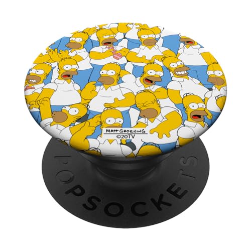 The Simpsons Homer Simpson Print PopSockets mit austauschbarem PopGrip von The Simpsons