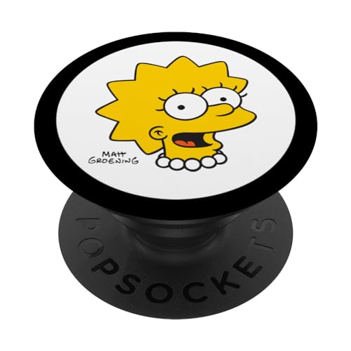 The Simpsons Lisa Simpson Face PopSockets mit austauschbarem PopGrip The Simpsons Lisa Simpson Face PopSockets mit austauschbarem PopGrip von The Simpsons