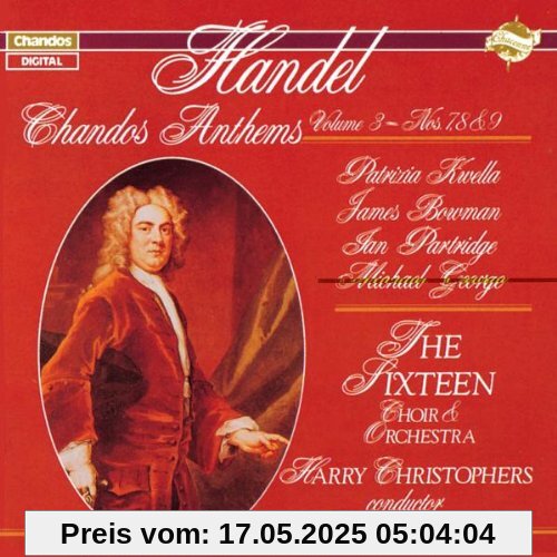 Chandos Anthems 7, 8 & 9 (Vol. III) von The Sixteen