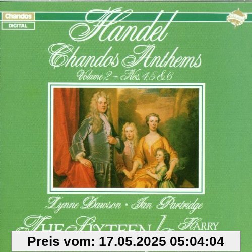Chandos Anthems Vol. 2 (Anthems Nr. 4-6) von The Sixteen