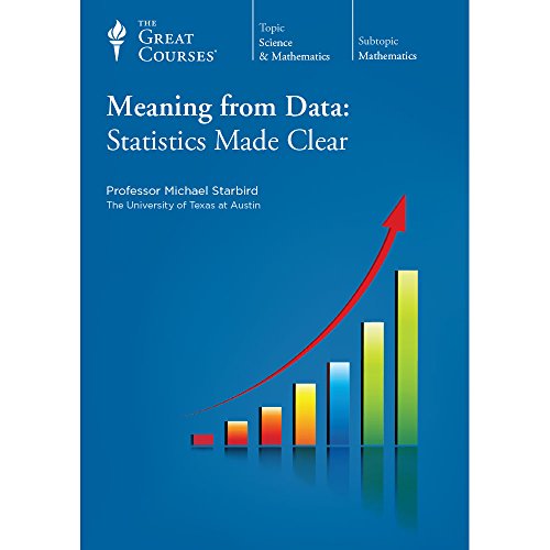 Meaning From Data : Statistics Made Clear (The Great Courses, Parts 1 and 2, DVD) von The Teaching Company