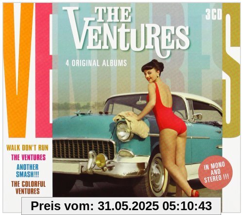 4 Original Albums-Mono+Stereo von The Ventures